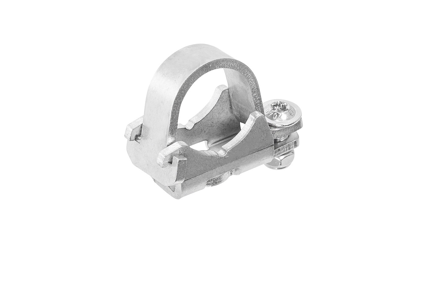 Kit Visserie Bagagerie Touratech Porte accessoire pour tube de 25 mm - Argent