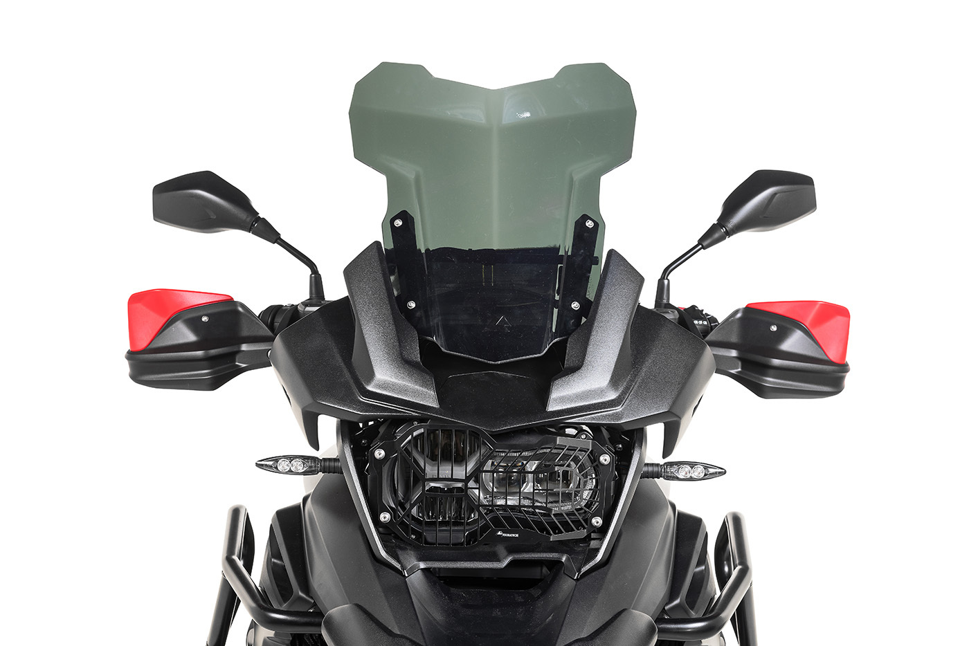 Protèges-mains Touratech Spoiler additionnel (la paire) - Rouge