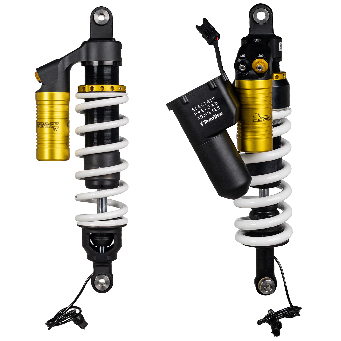 Kit suspension Touratech Avant / Arrière - EXTREME 2 - Plug & Travel / DDA - Noir - Jaune
