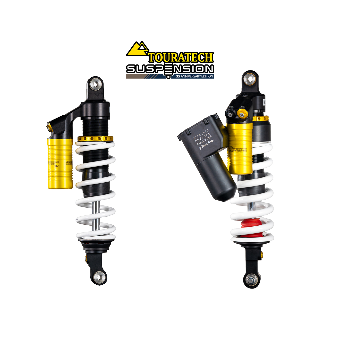 Kit suspension Touratech Avant / Arrière - EXTREME 2 - Edition limitée - Noir - Jaune