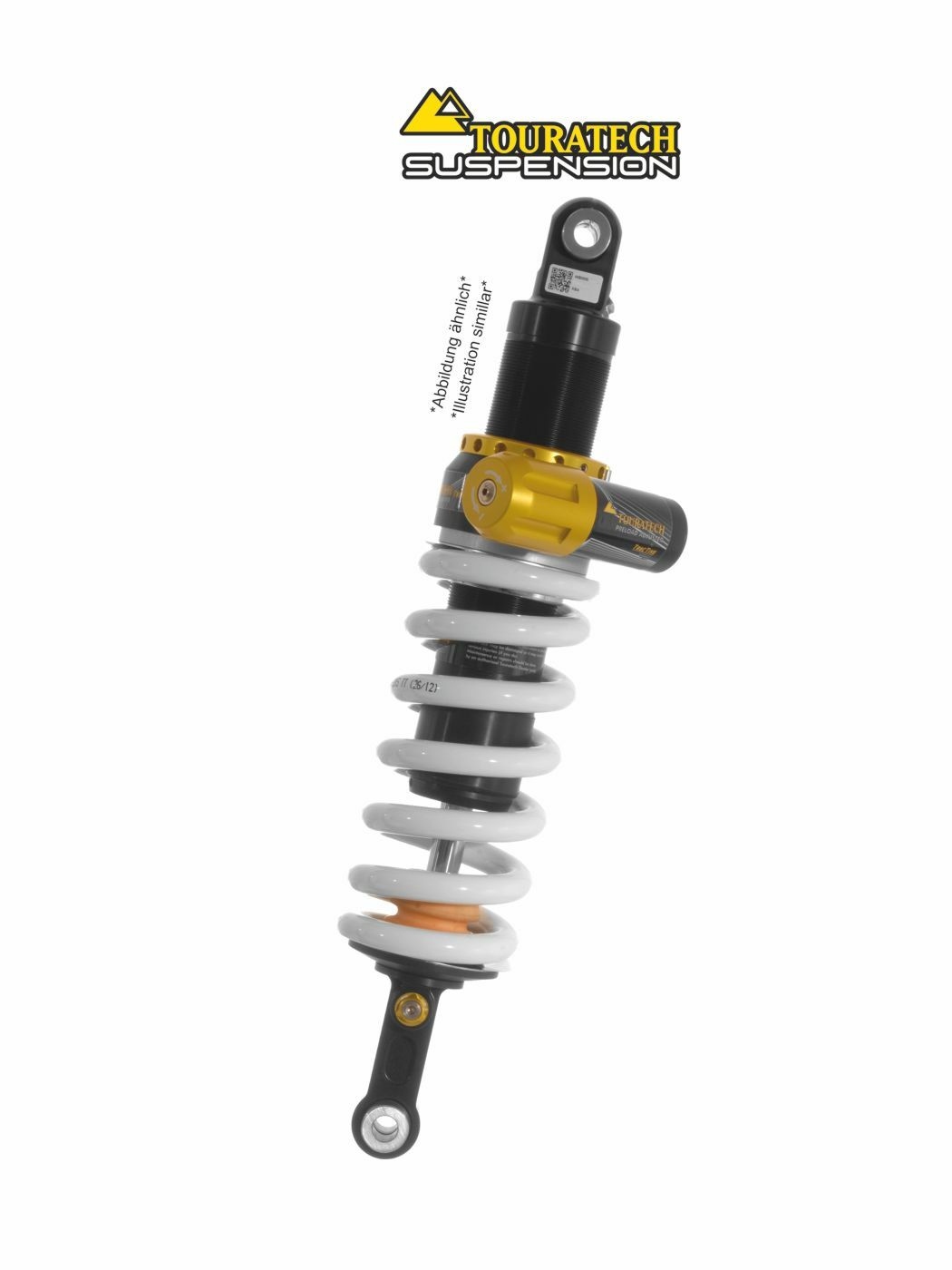 Amortisseur Touratech Level 2 - Blanc