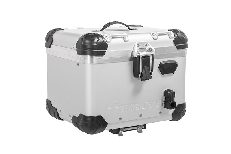 Top case Touratech ZEGA Evo 38L - Rapid Trap - Anodisé gris