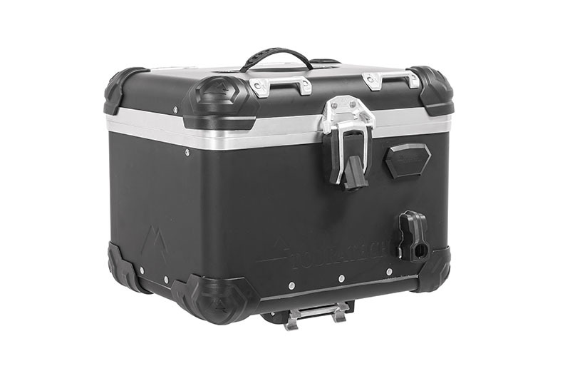 Top case Touratech ZEGA Evo 38L - Rapid Trap - Anodisé noir