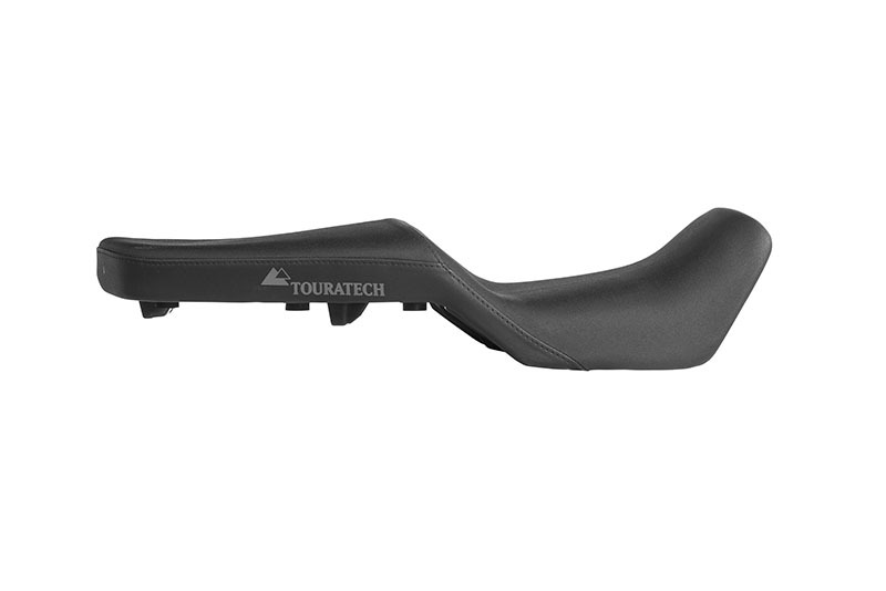Selle confort Touratech Une pièce Fresh Touch - Basse - Noir
