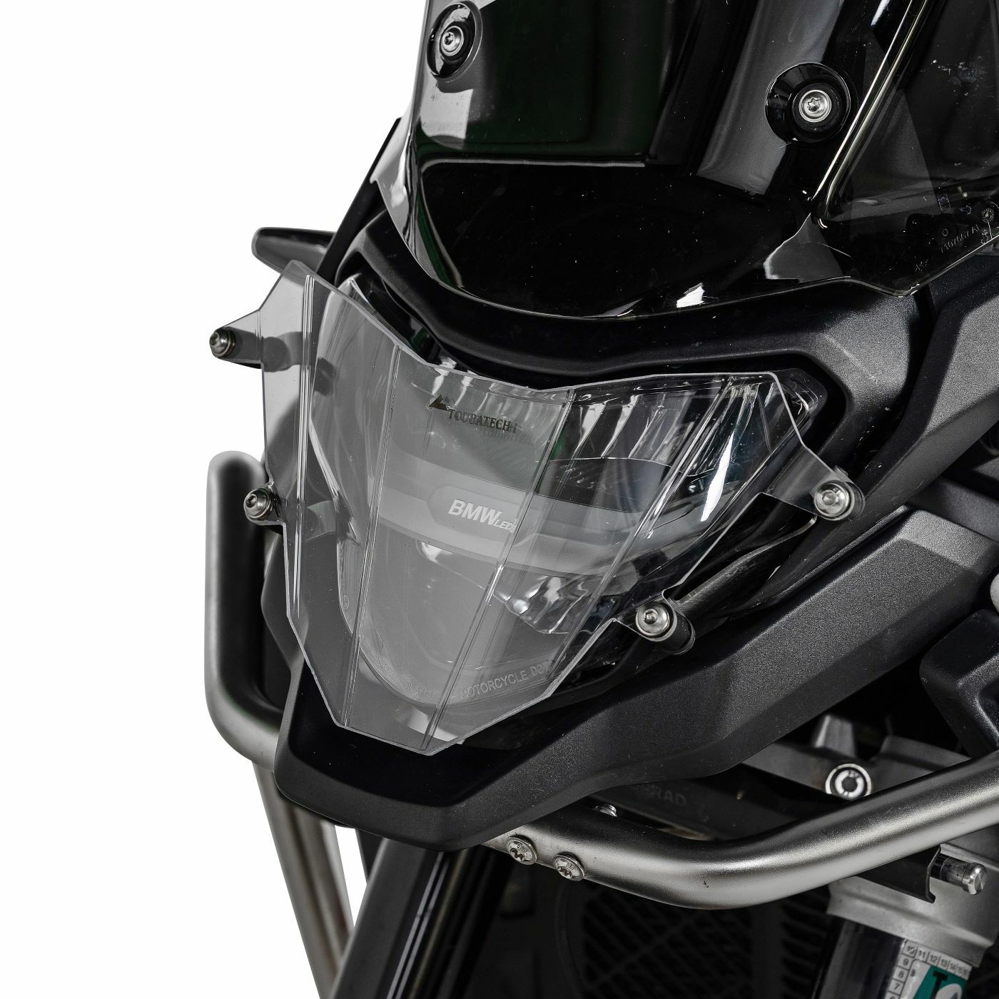 Protection Phare Touratech Makrolon - à attache rapide - Transparent
