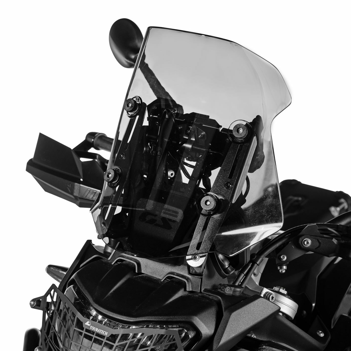 Kit de fixation Bulle Touratech Pour réglage - Argent