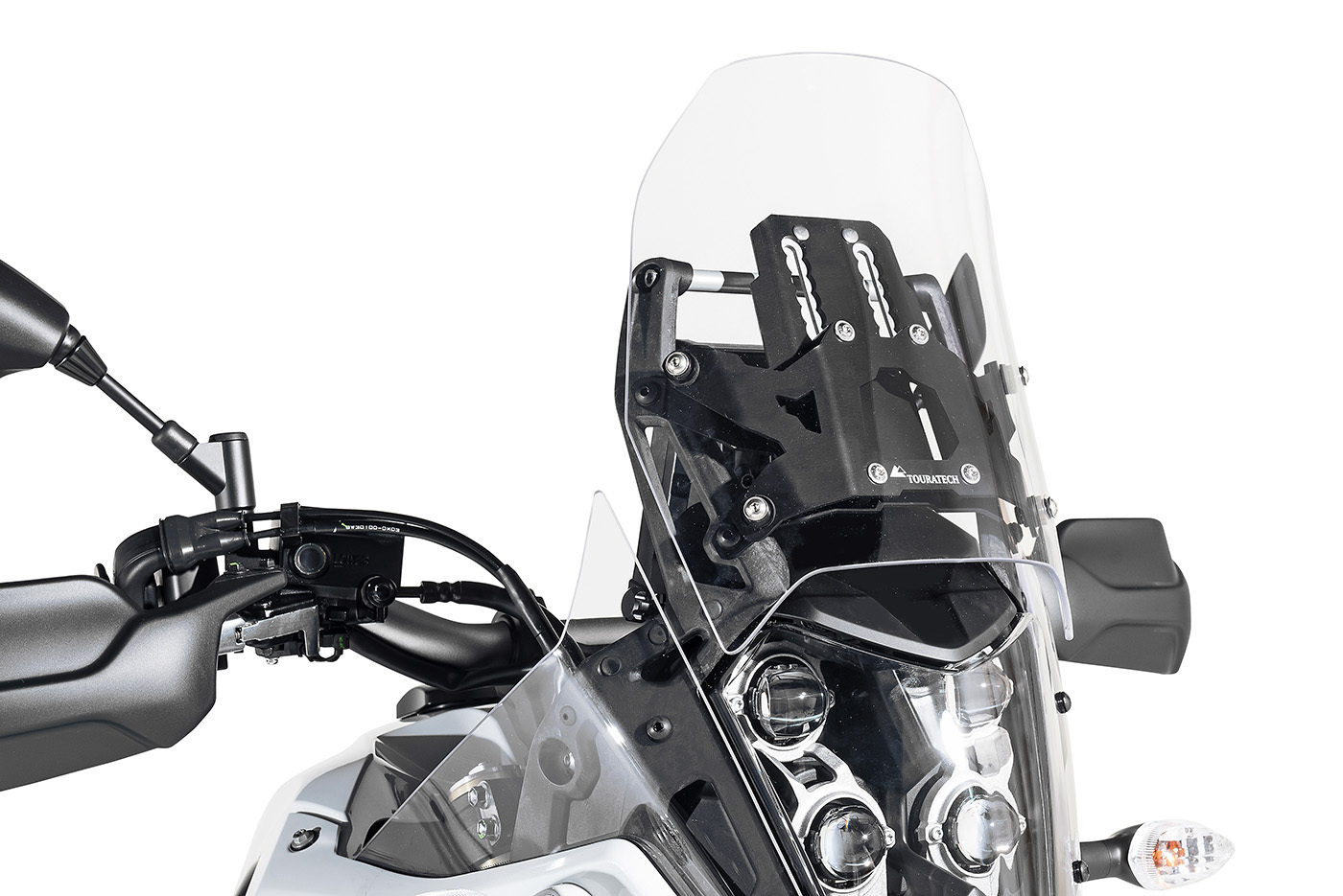 Kit de fixation Bulle Touratech Pour réglage de la bulle PRO