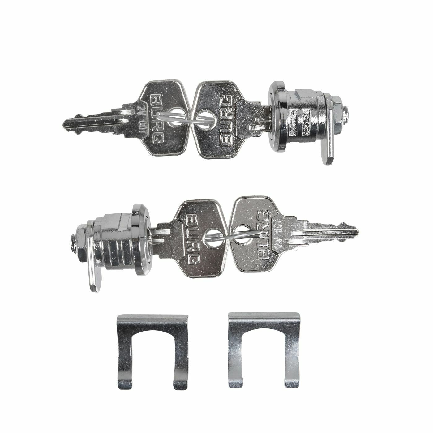 Barillet de bagagerie Touratech Plug & Travel - pour support de valise VARIO - Argent