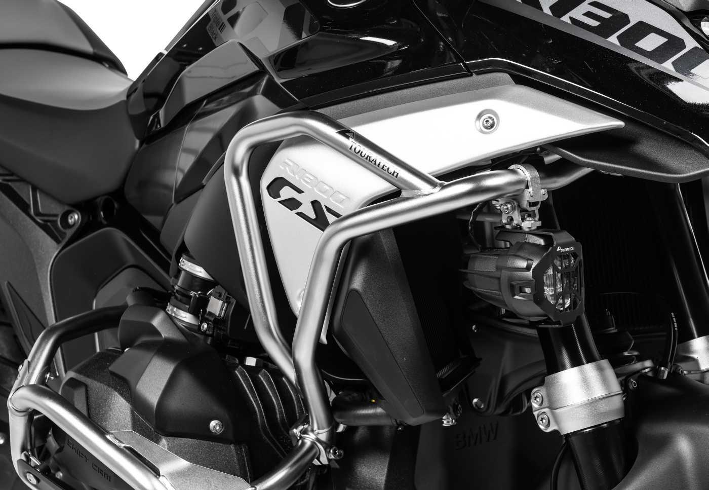 Pare-carter Touratech Crash bar carénage pour protection d'origine - Argent