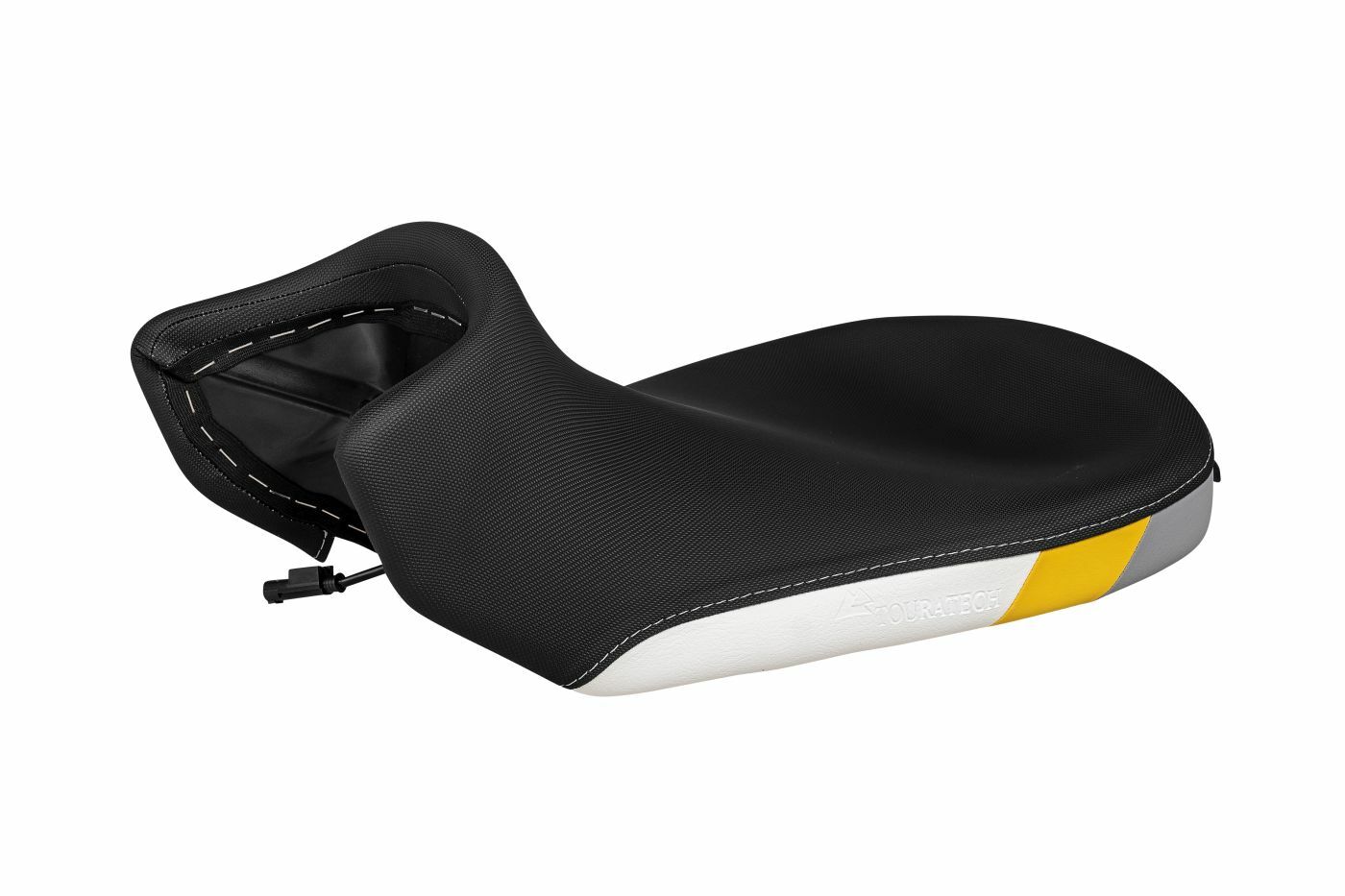 Selle confort Touratech Yellow grey Fresh Touch chauffée - Basse