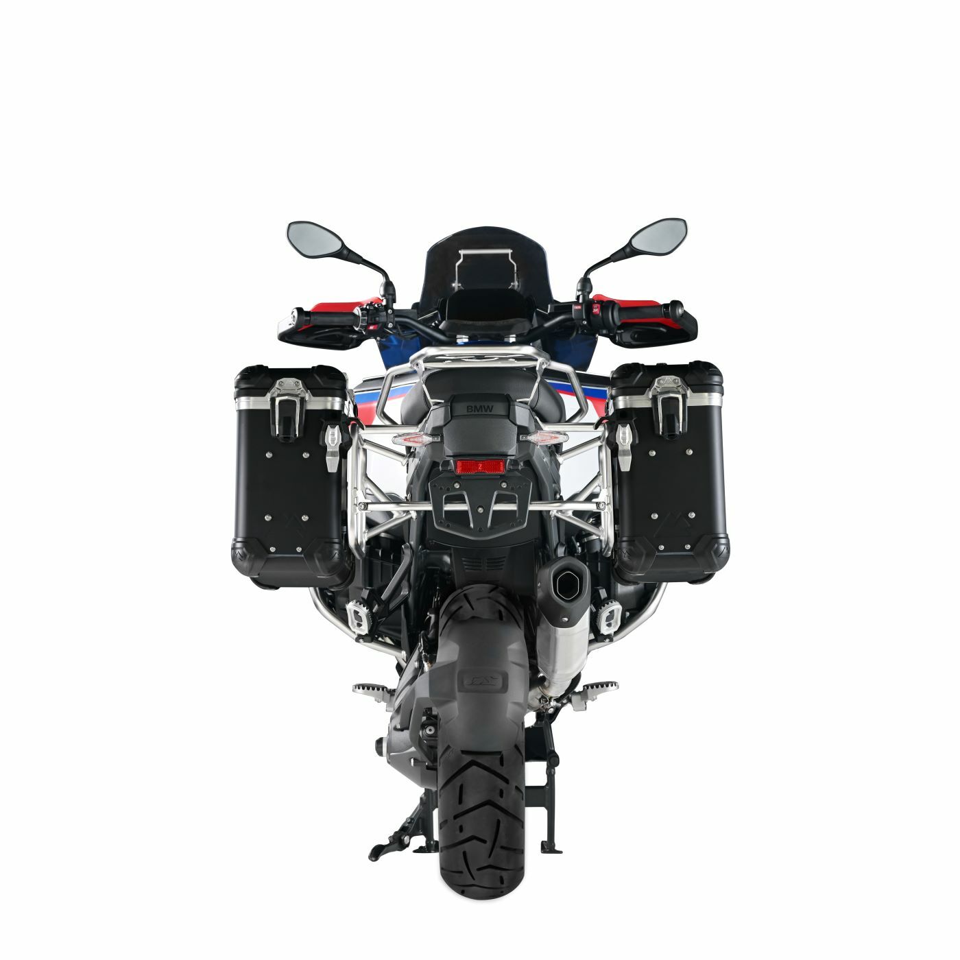 Valise Touratech Kit complet ZEGA Evo 31/31 - Support gris inclus - Anodisé noir