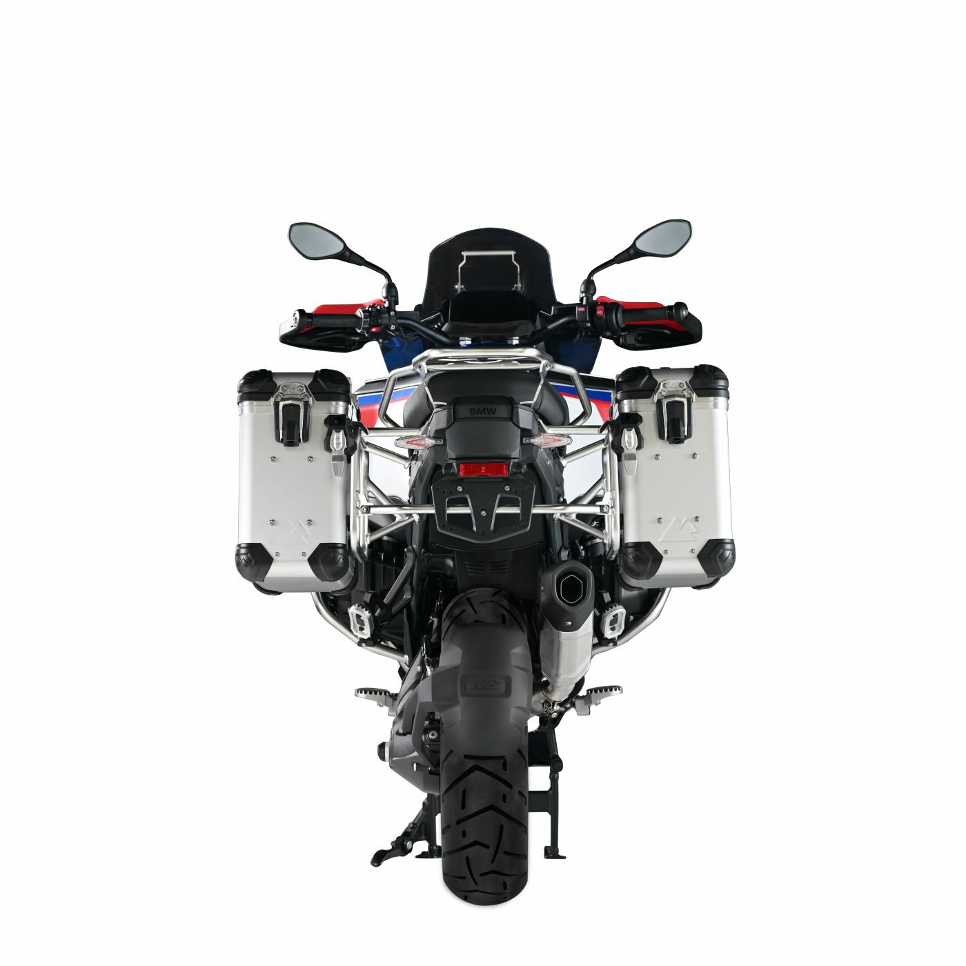 Valise Touratech Kit complet ZEGA Evo 31/31 - Support noir inclus - Anodisé gris