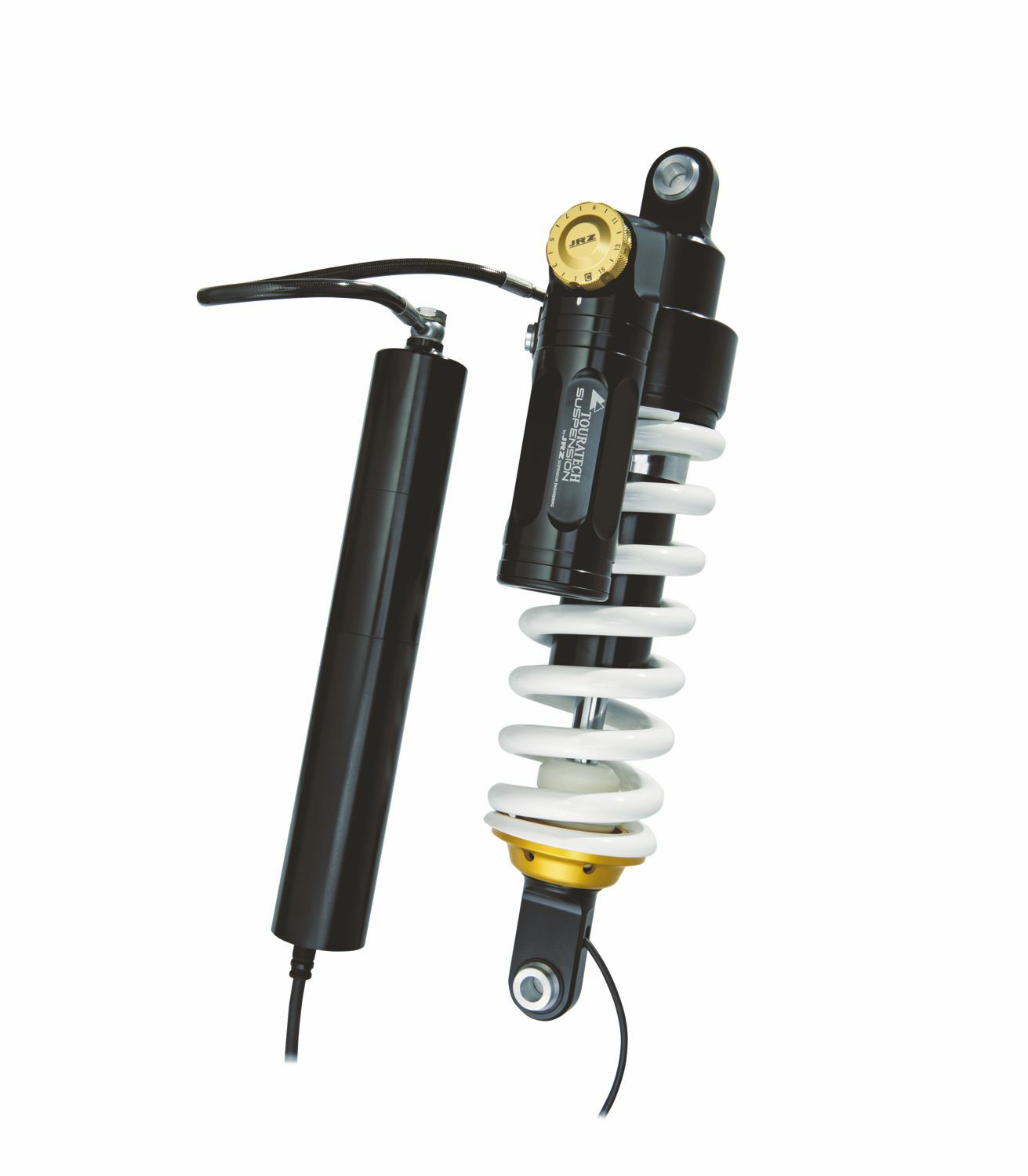Amortisseur Touratech Arrière - DDA - Plug & Travel EVO - Noir - Jaune