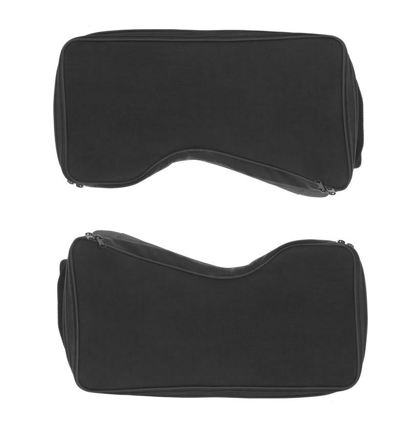 Sacoche Touratech Extension pour valises d'origine (la paire) - Noir