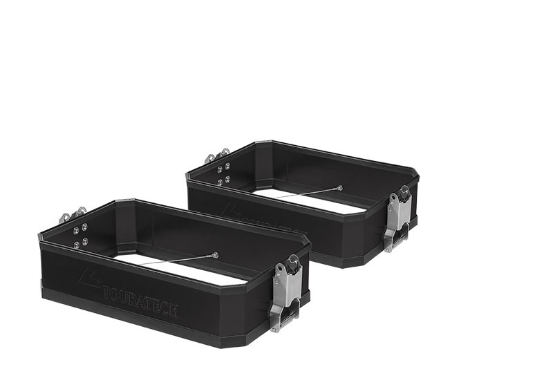 Valise Touratech Extension pour valise d'origine - Volume BOOSTER (la paire) - Noir