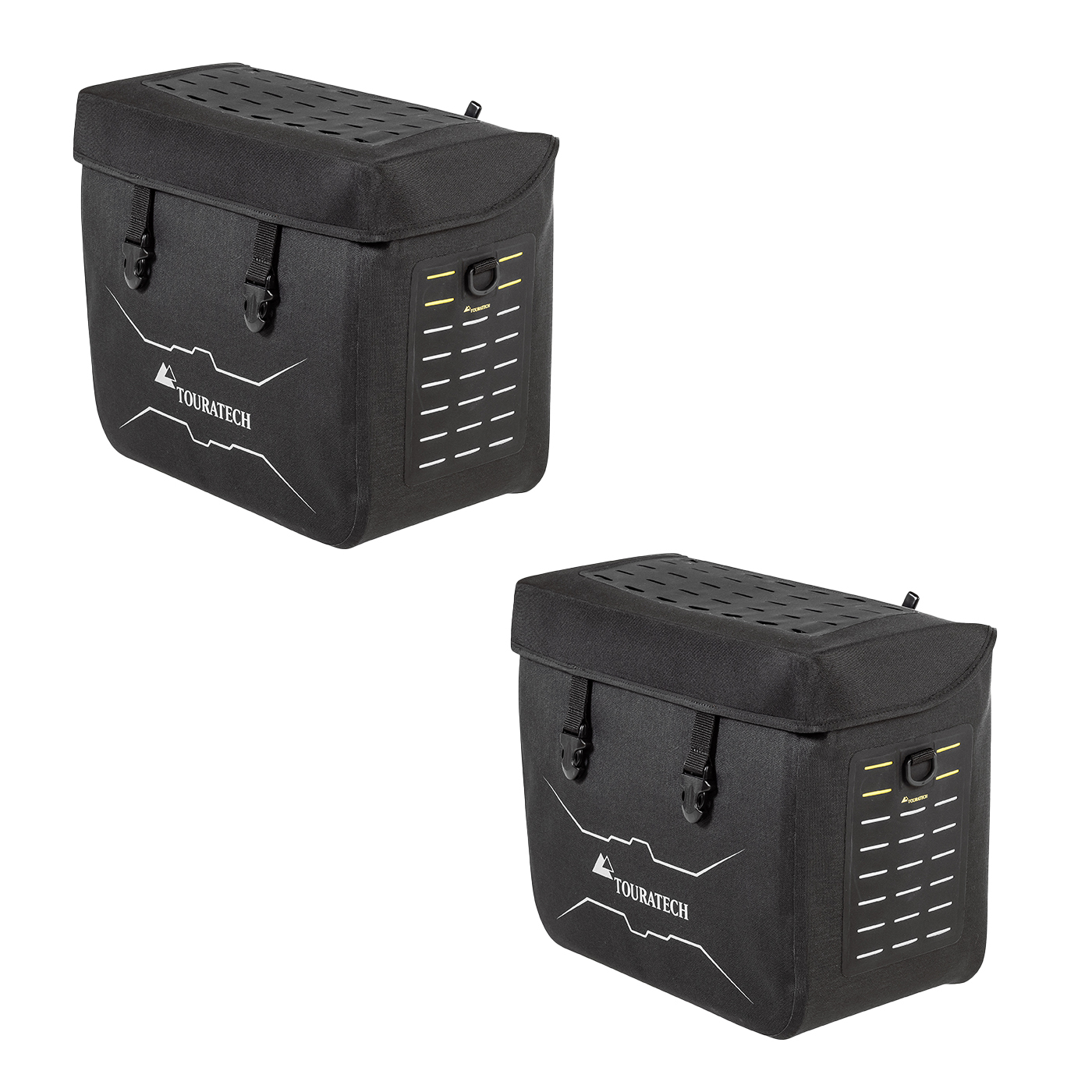 Sacoches cavalières Touratech Travel - 40 litres (La paire) - Noir