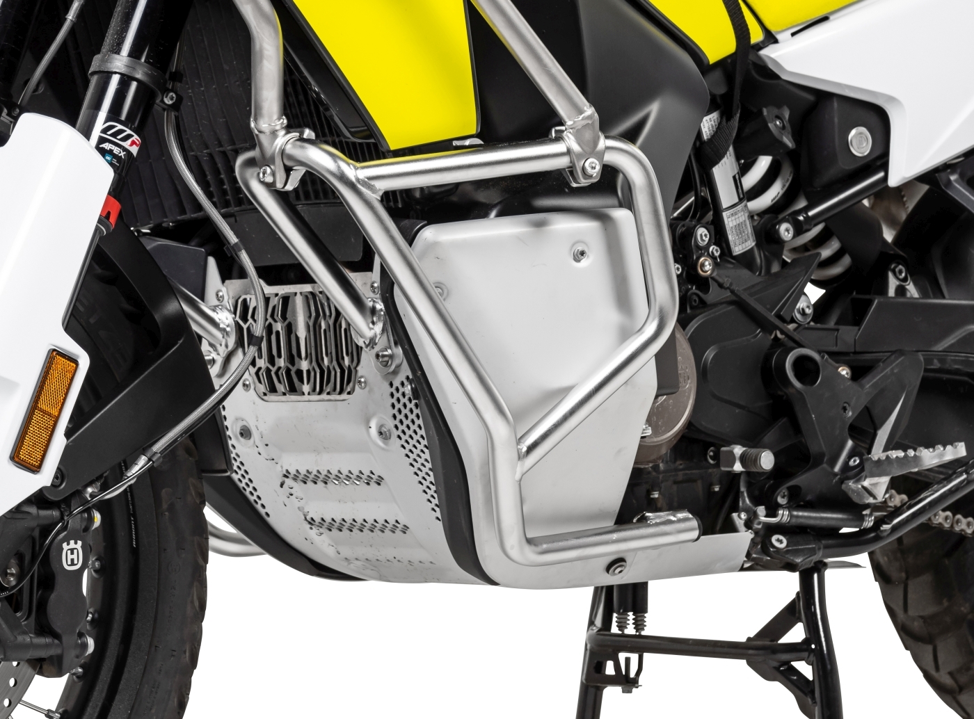Pare-carter Touratech Crash bar réservoir - Argent