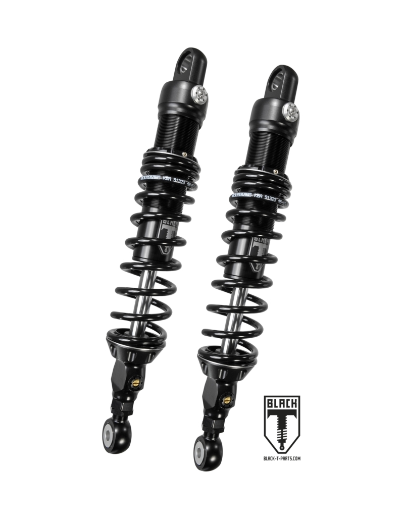 Amortisseur Touratech BLACK-T - Stage 2 (la paire) - Noir