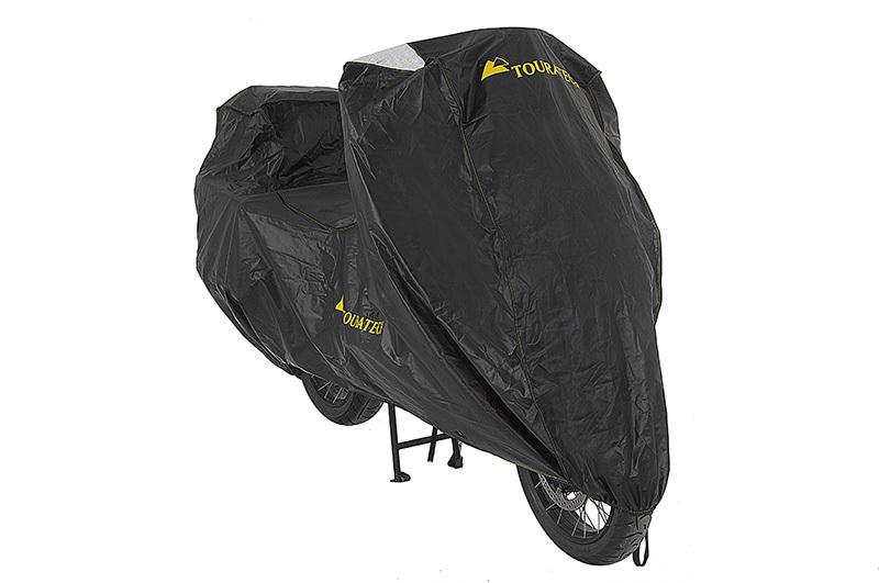 Housse moto Touratech Extérieur - Trails avec topcase - Noir