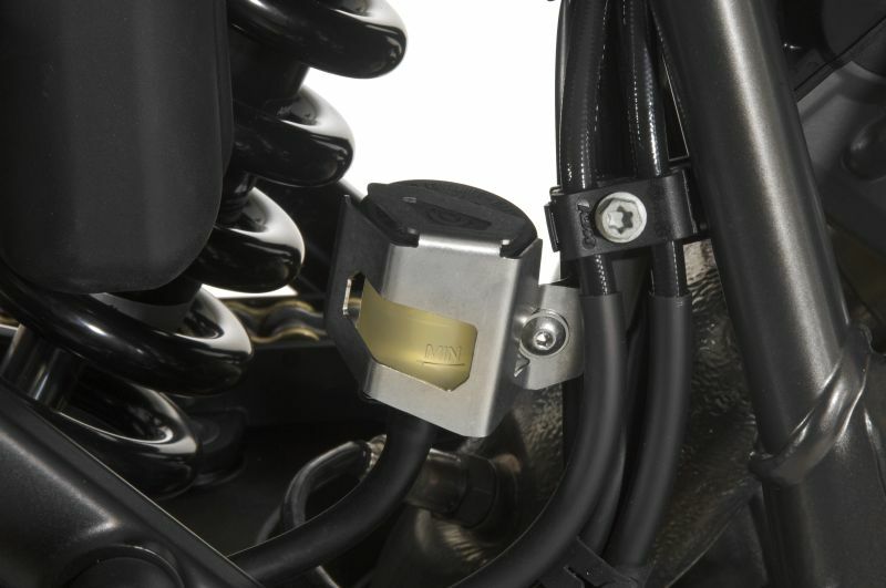 Protection Touratech Pour réservoir de liquide de frein - Argent