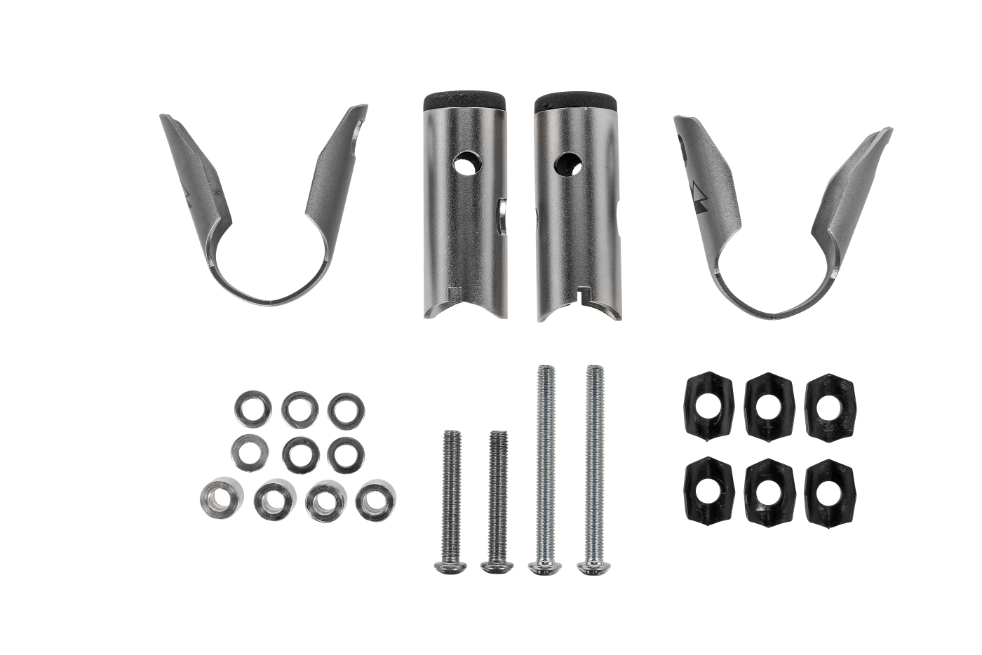 Support Phare Touratech M8 pour Bullbar - Argent