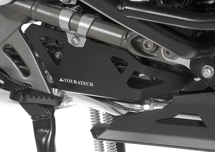 Protection Touratech Pour la commande de clapet - Noir