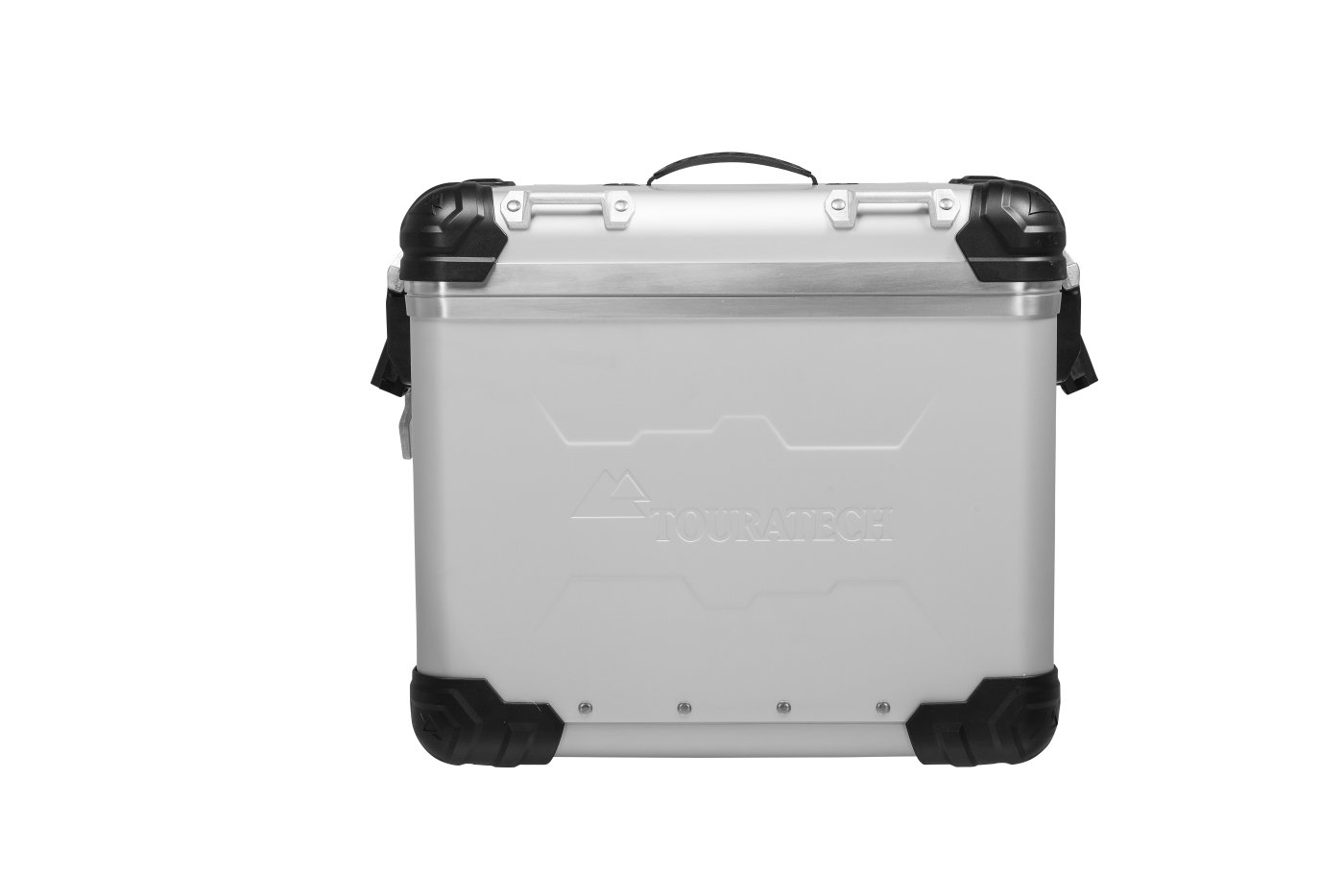 Valise Touratech ZEGA Evo - 45 litres - droit - Argent