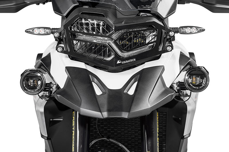 Feux Touratech Additionnels LED - antibrouillard droite / feu de route gauche