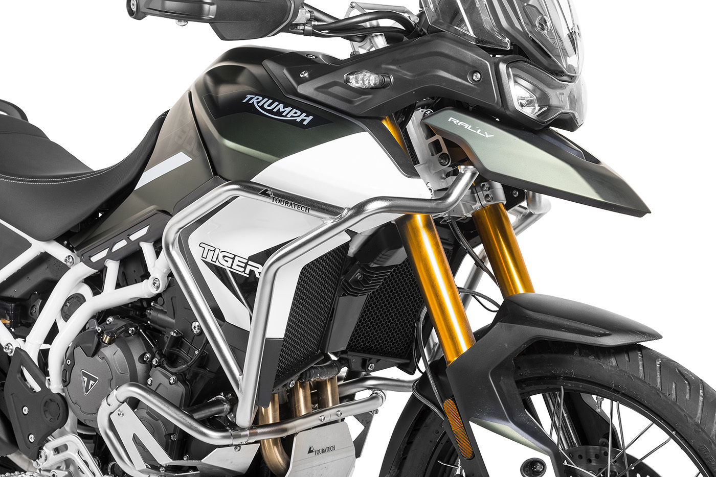 Pare-carter Touratech Crash bar carénage - gris