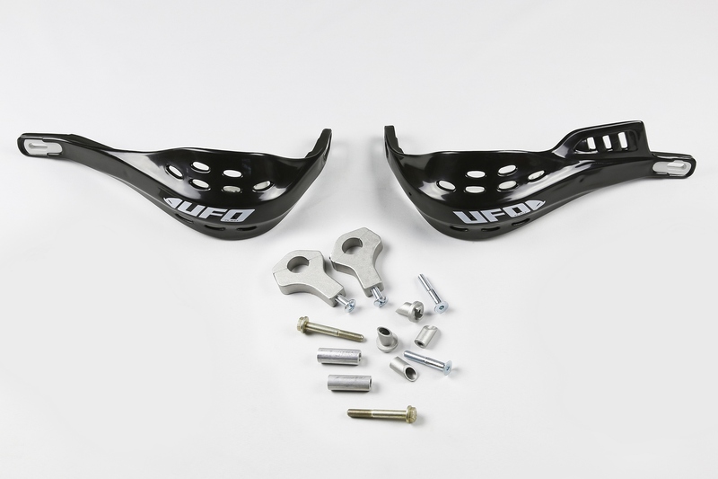 Protèges-mains Ufo Jumpy supermotard Ø22mm noir