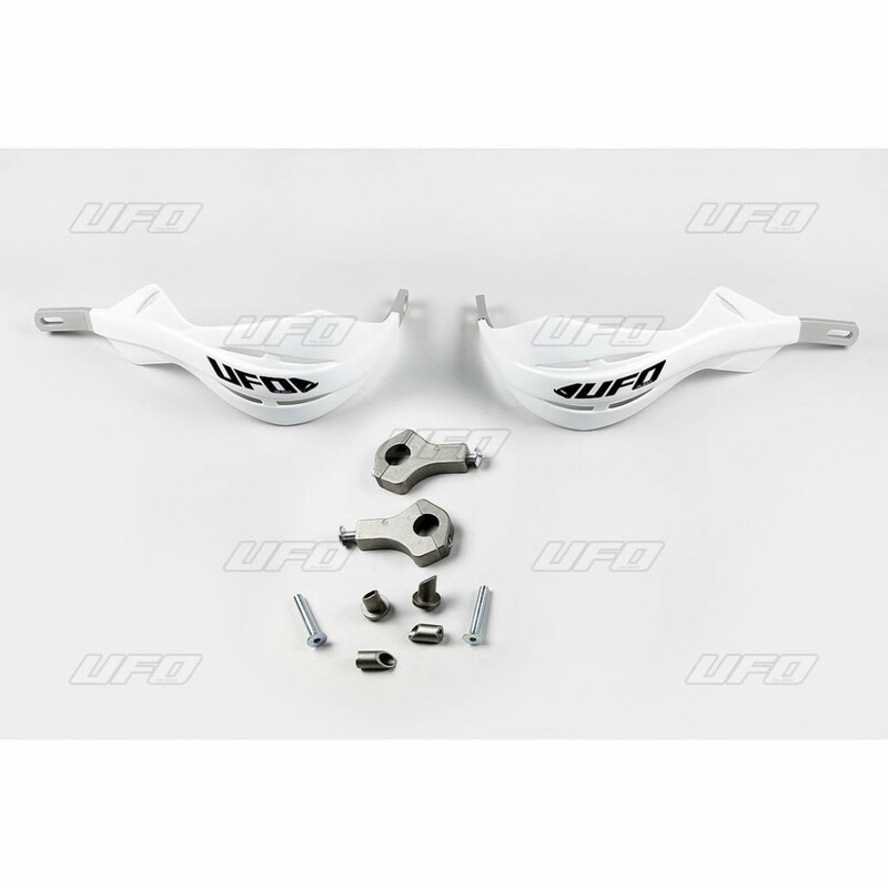 Protèges-mains Ufo Alu blanc