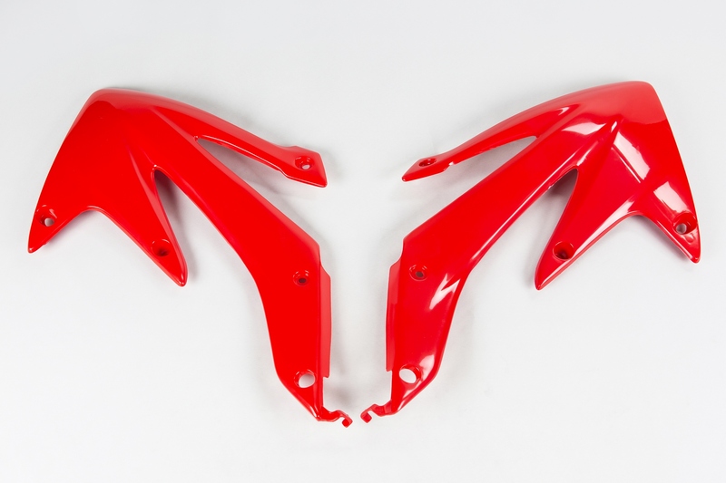 Ouie de radiateur Ufo rouge