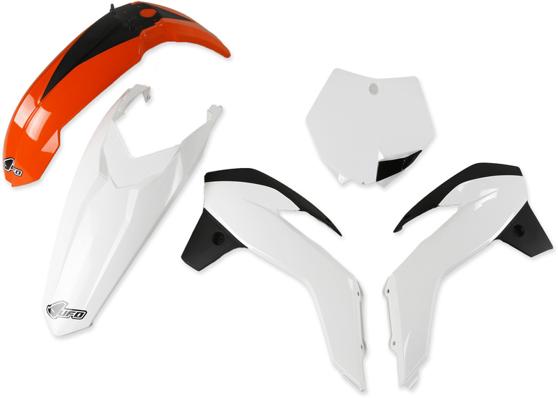 Kit plastiques Ufo origine (2017) orange/blanc/noir