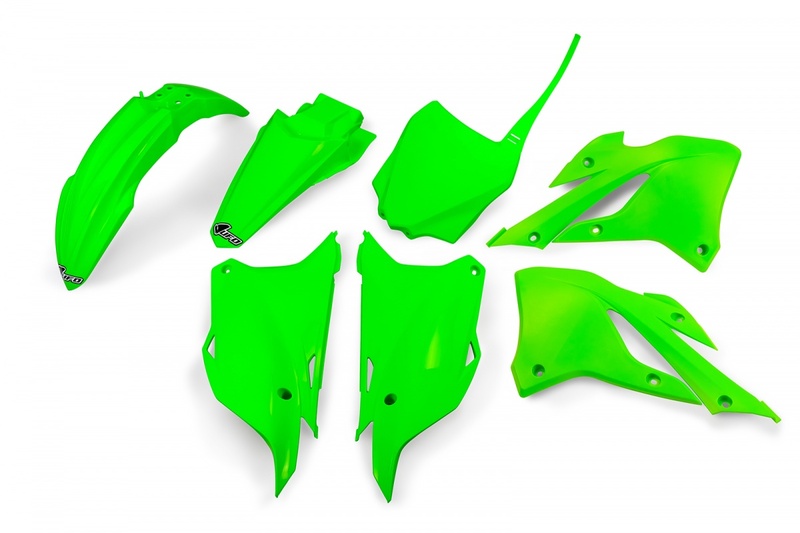 Kit plastiques Ufo vert fluo