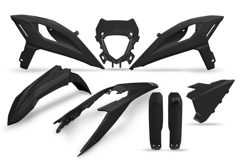 UFO Kit plastiques Ufo complet — noir