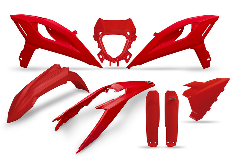 UFO Kit plastiques Ufo complet — rouge