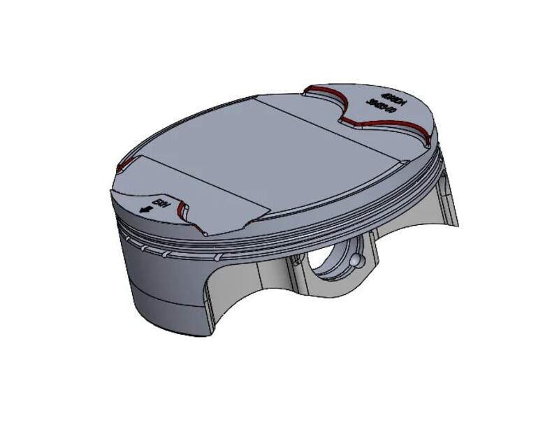 Kit piston Wossner forgé Ø96mm
