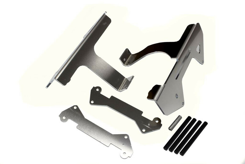 aXp aluminium/black radiator protector