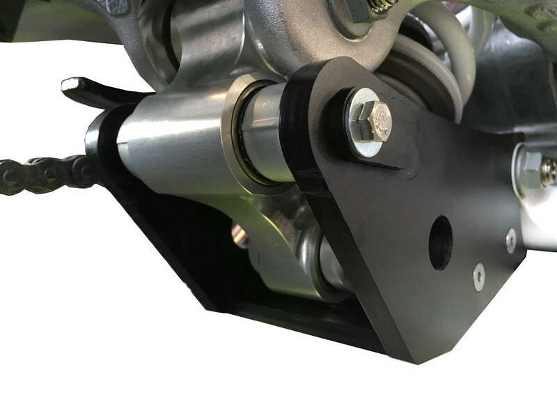 Protection amortisseur aXp de biellette de suspension PHD noir