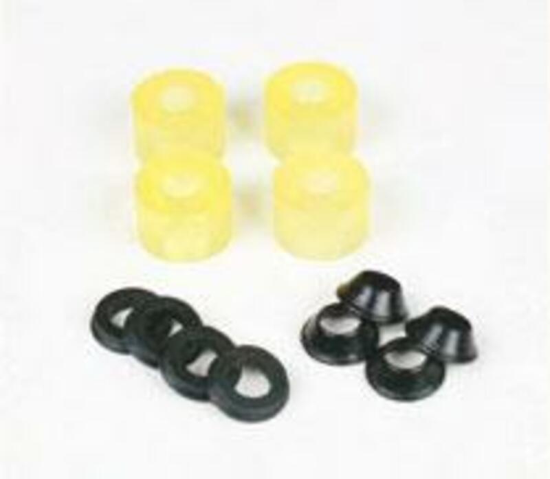 Entretoise de pontet Xtrig PHDS élastomère jaune médium M10/M12