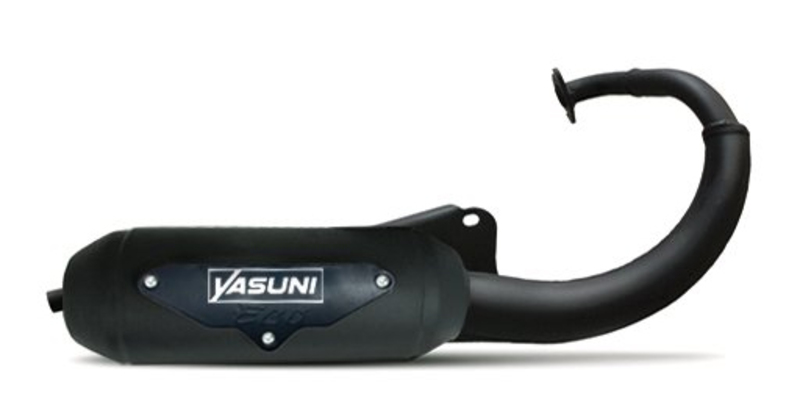 Complete exhaust Yasuni Eco black steel