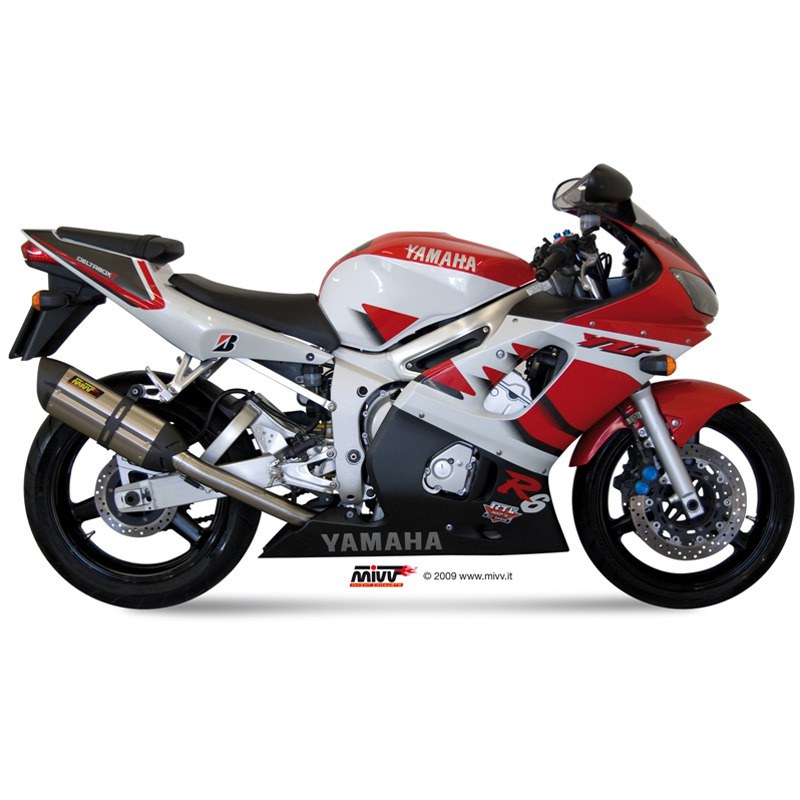 Silencieux Mivv Suono Acier (extrémité en carbone)