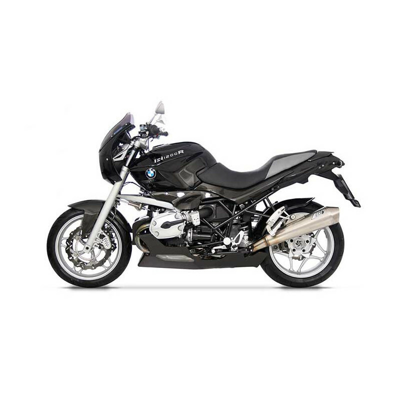 Silencieux Zard inox satine homologue - embout carbone noir