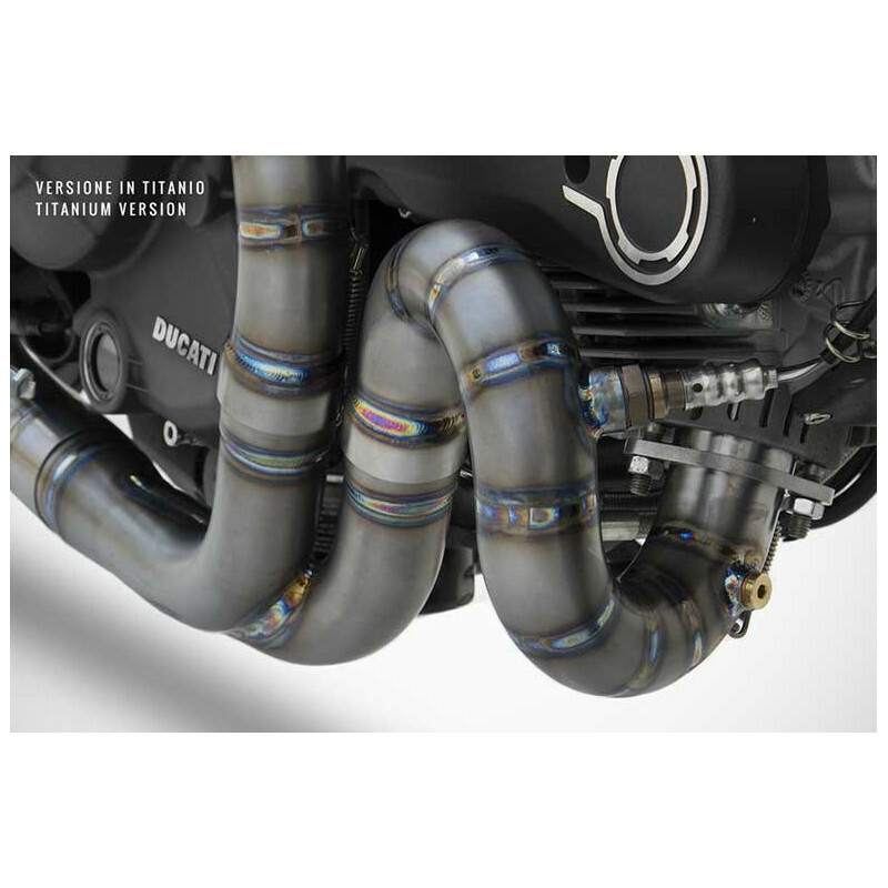 Ligne Complète Zard basse conic titane - embout titane soudures apparentes