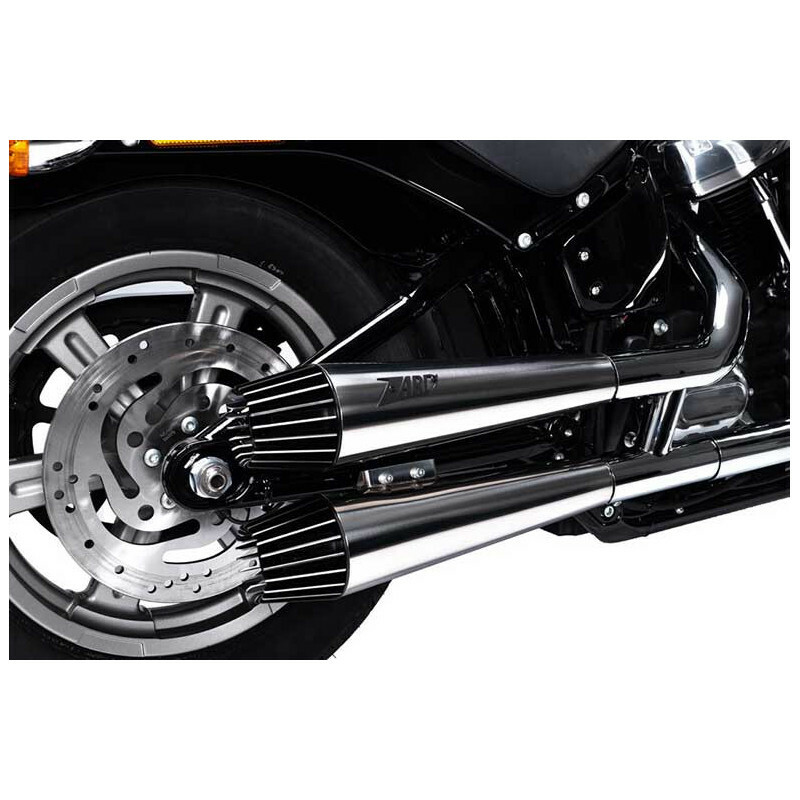 Silencieux Zard embout inox noir