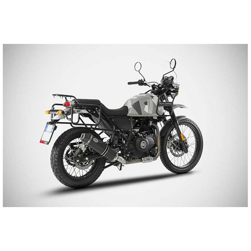 Silencer Zard stainless steel - carbon aluminum black end