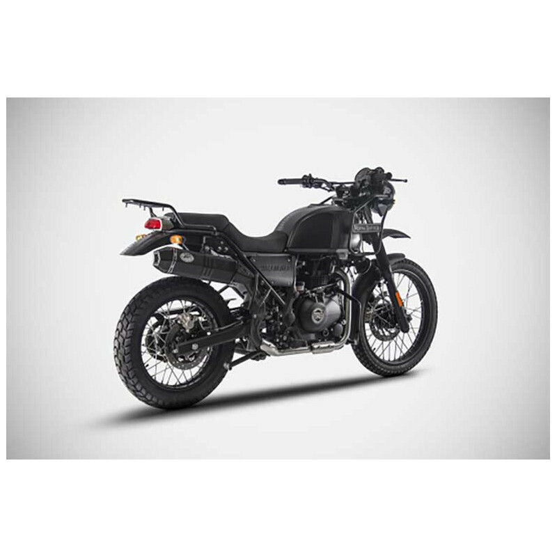 Silencieux Zard inox - embout carbone aluminium noir