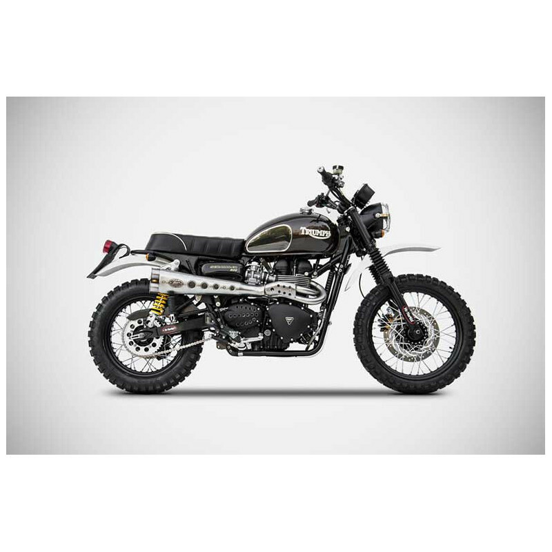 Ligne Complète Zard inox special edition - embout inox noir