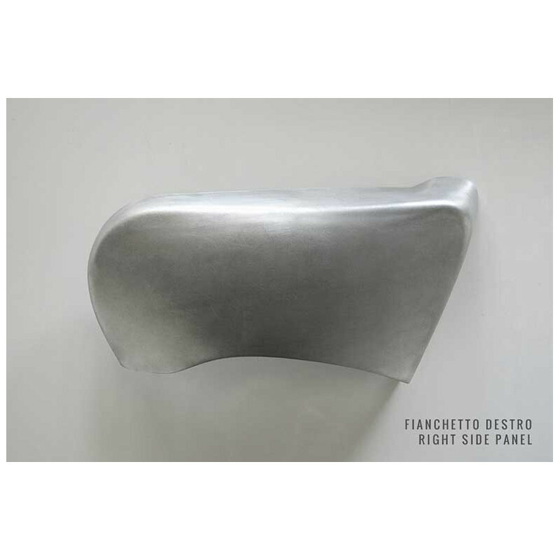 Flanc de carénage Zard LATERAUX ALU BROSSE