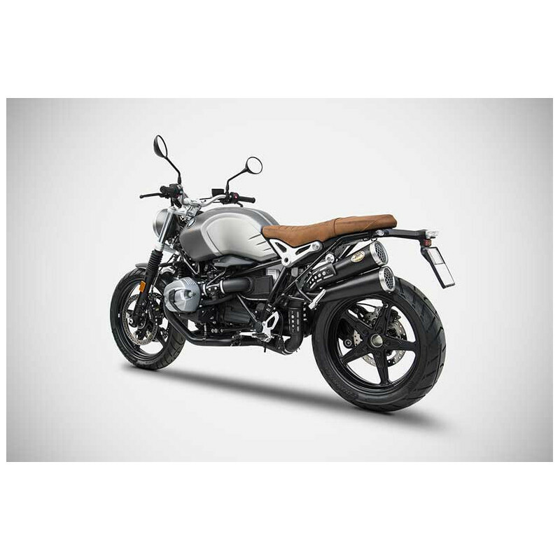 Silencieux Zard THUNDERBOLT INOX - embout inox noir